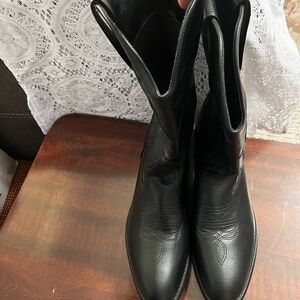 Black Western Style Boots